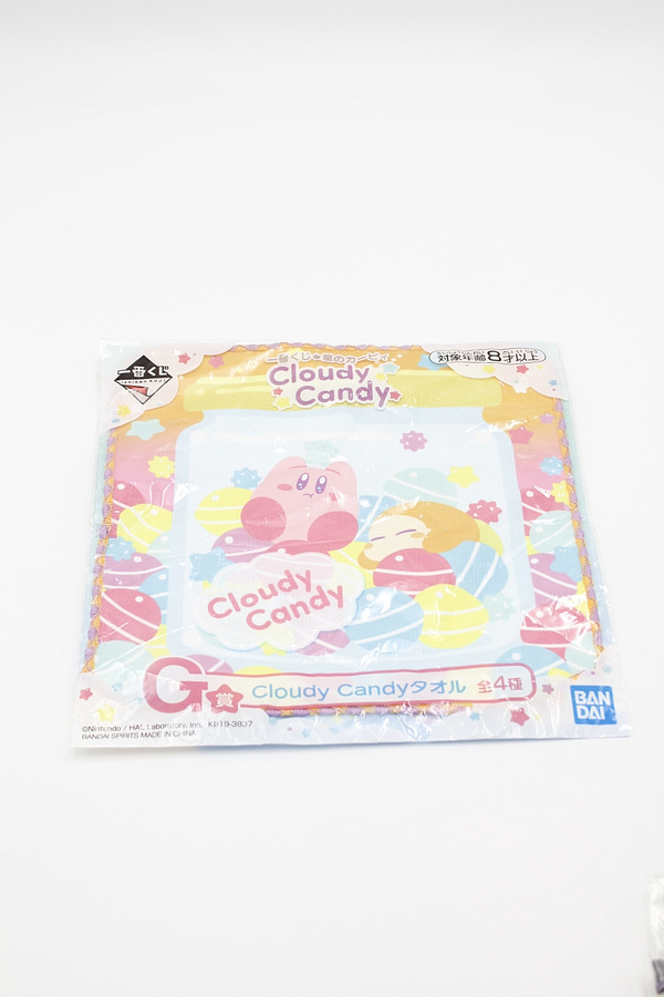 Kirby Cloudy Candy Handtuch Pokemon Original Japan Banpresto 1