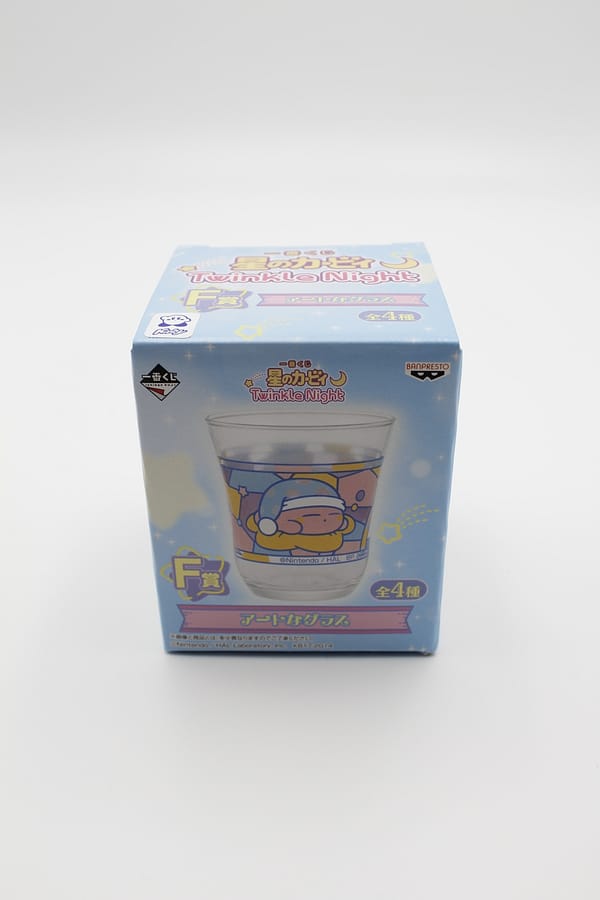 Kirby Twinkle Night türkis Glas Original Japan Banpresto